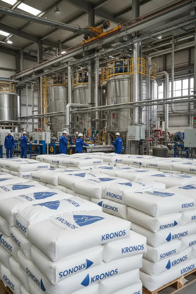 Titanium Dioxide  Industrial Crane